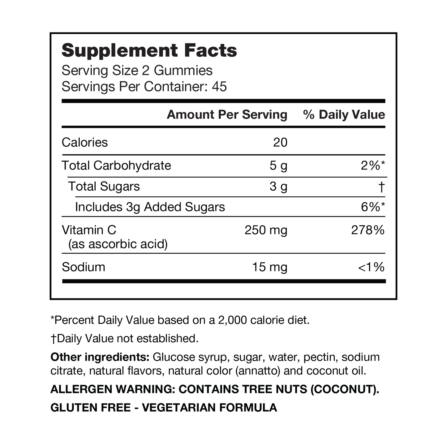 Vitamin C Gummies