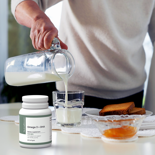 Omega 3 + DHA Fertility Supplement for Men & Women Nutrabloom